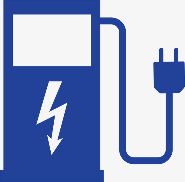 加油机加油站的标志