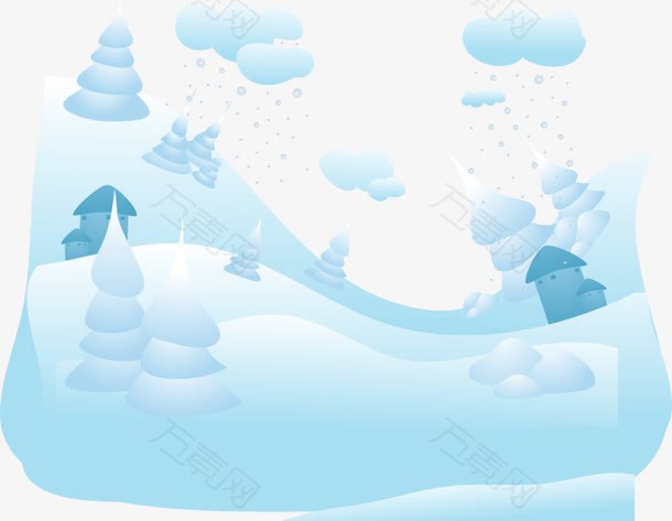 免抠元素 雪景万素网提供雪景素材.该素材体积0.