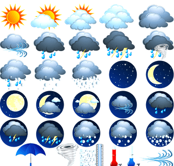 天气预报符号下雪_(天气预报符号下雪77温度计)
