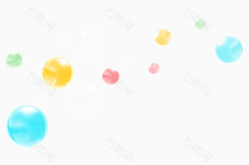 彩色的泡泡