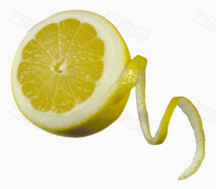 半个新鲜柠檬