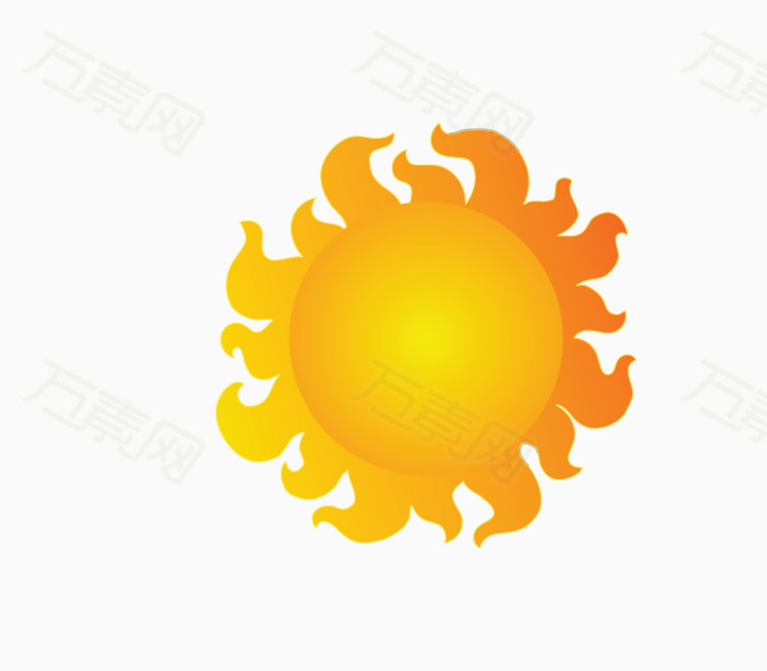 火红的太阳