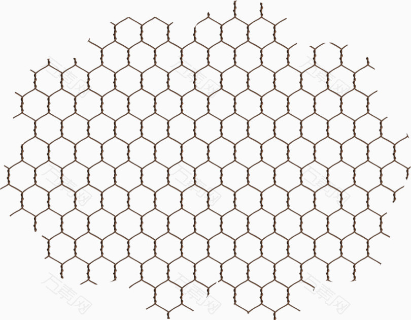 万素网 免抠元素 装饰元素 蜂巢简约背景矢量壁纸  图片素材详细参数
