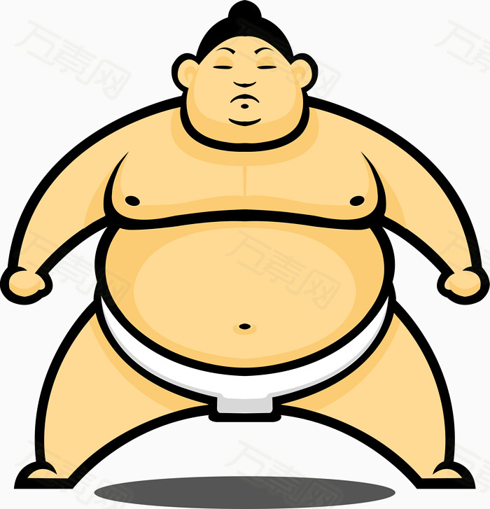 超级大胖子图片免费下载_卡通手绘_万素网