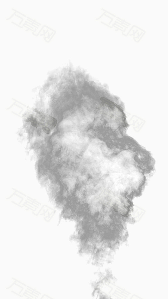 万素网 免抠元素 漂浮元素 白色烟雾  万素网提供白色烟雾png设计素材