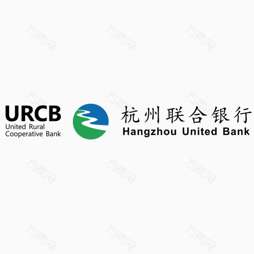杭州联合银行矢量标志