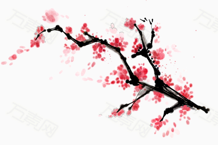 一枝梅花