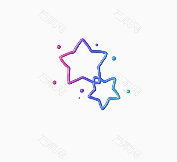 蓝色星星