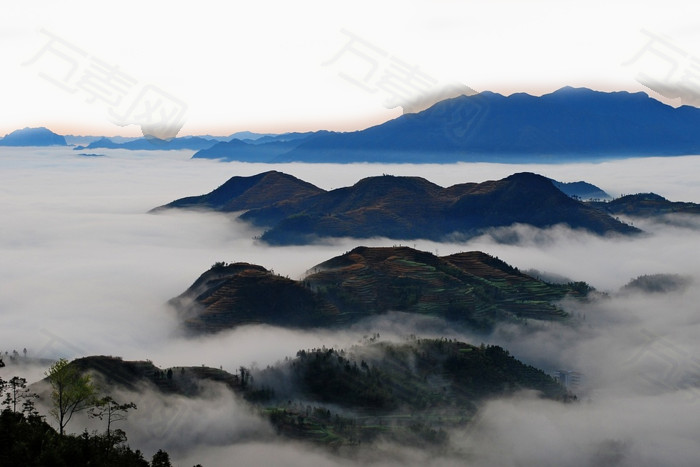 高山云海