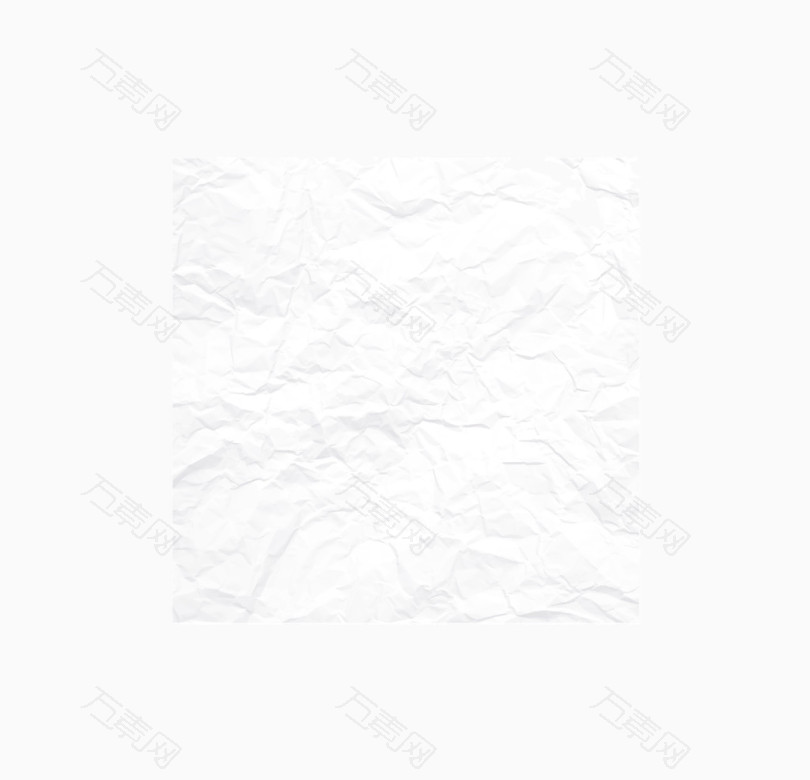 褶皱白纸
