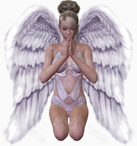 3d模型天使
