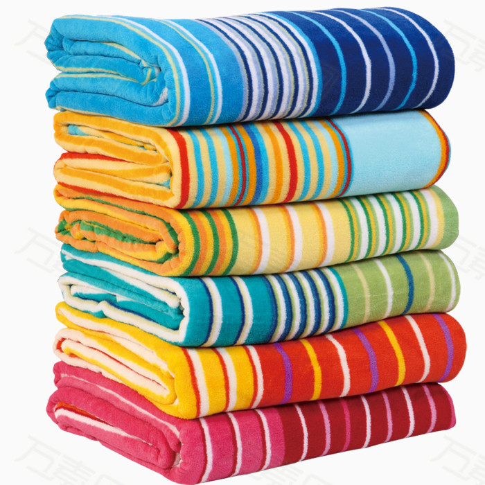 万素网 素材分类 彩色毛巾  11042                           提示
