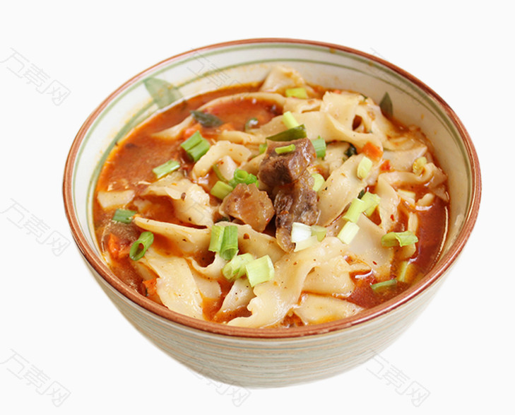 美味的刀削面素材图片