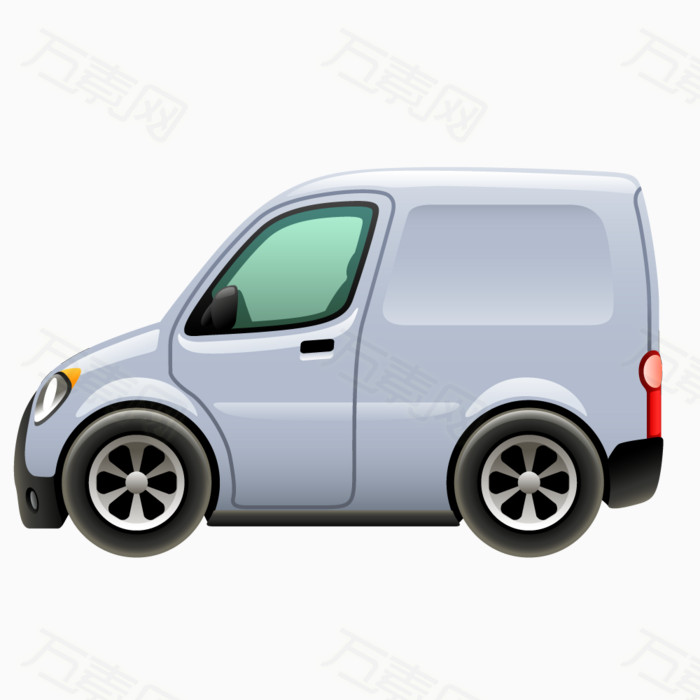 卡通汽车 汽车 交通工具 车子 小汽车 橙色
