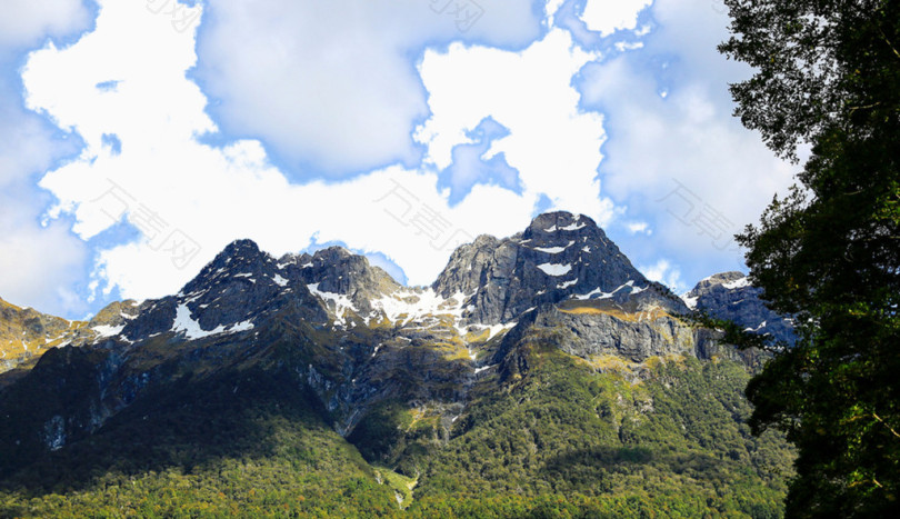 阿尔卑斯山美景