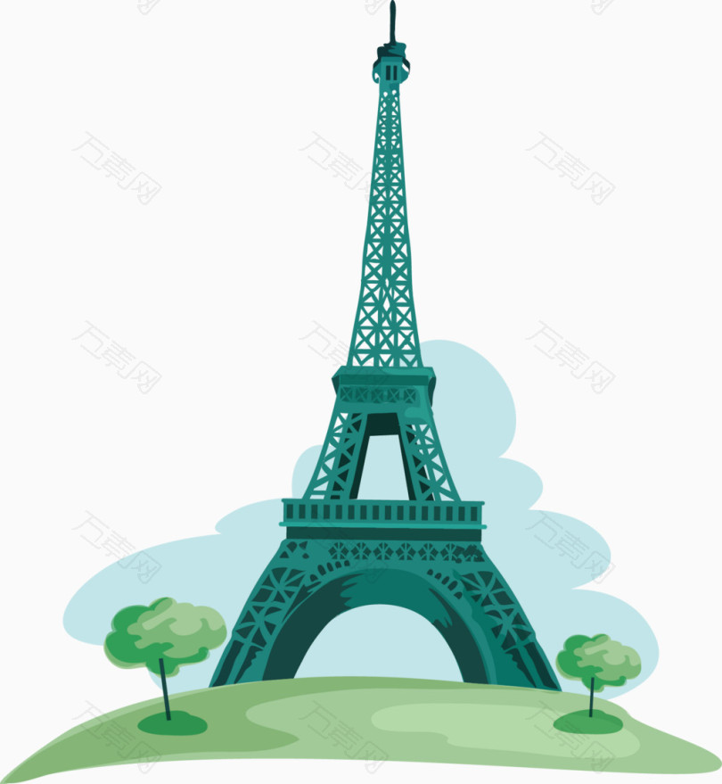 巴黎铁塔矢量