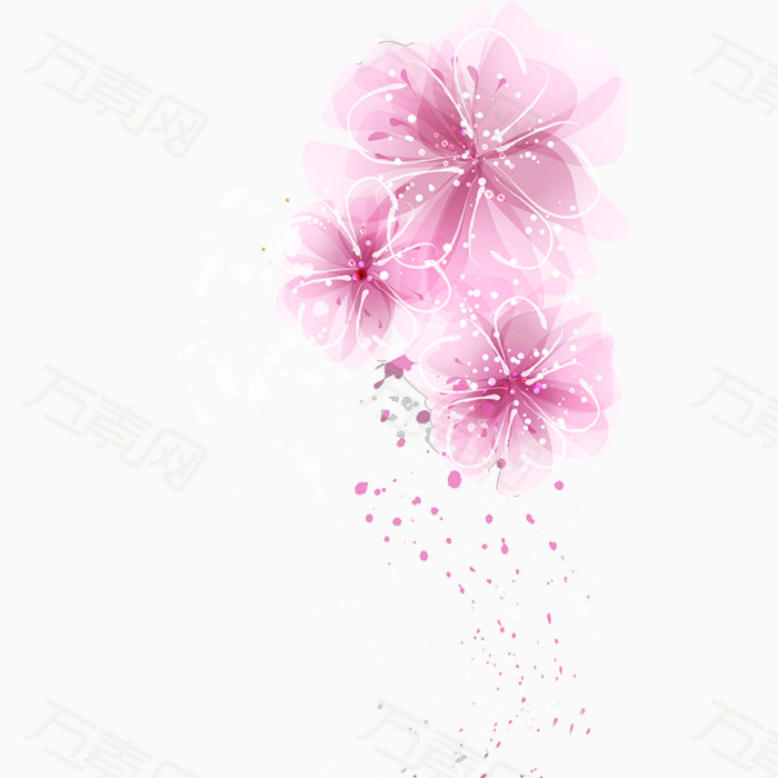 梦幻花朵 唯美 花 花奔     