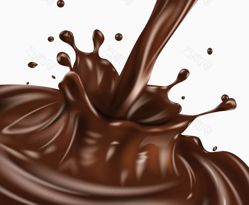 万素网 免抠元素 装饰元素 背景巧克力酱  图片素材详细参数: 编号