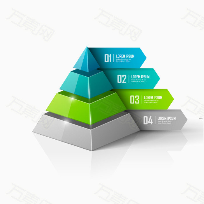 矢量金字塔图片免费下载_ppt元素_万素网