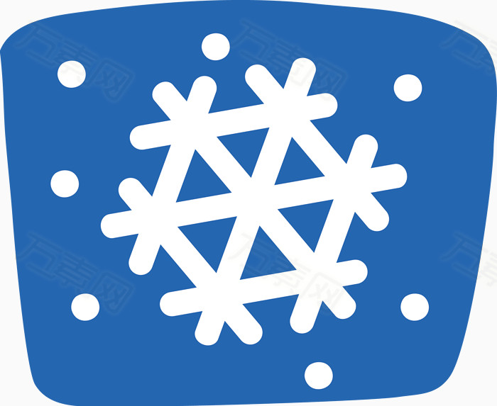下雪矢量图片免费下载_卡通手绘_万素网