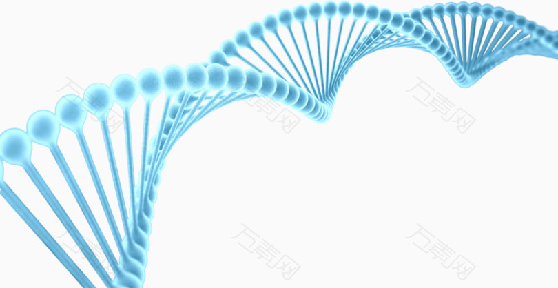 万素网 免抠元素 装饰元素 蓝色dna生物科技图  图片素材详细参数