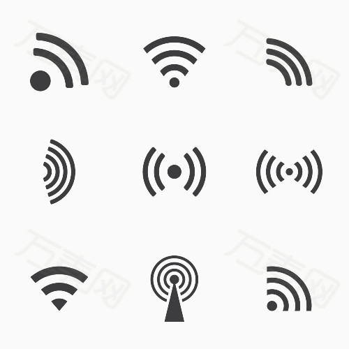 wifi矢量标志