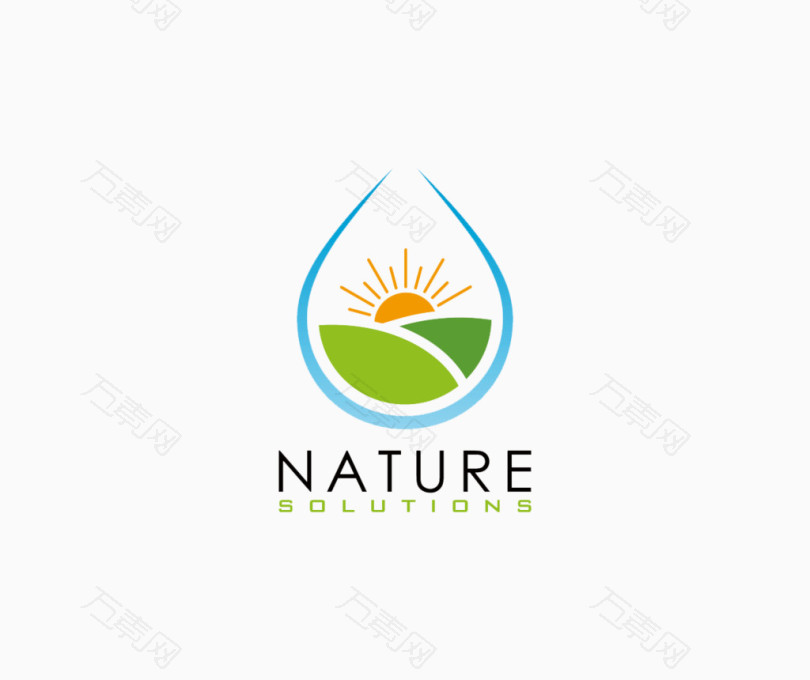 自然精美logo设计