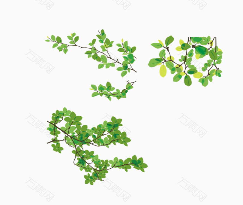 春天素材树枝花草求苏州园林设计图片