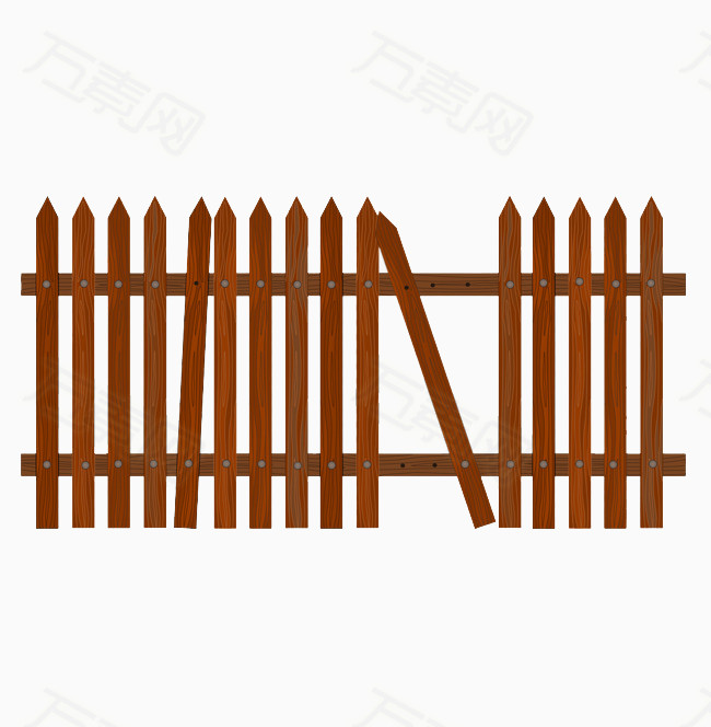 木制栅栏免费下载   栅栏  围栏  木制  木制品 卡通栅栏