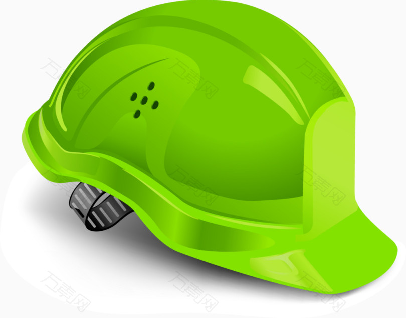 矢量绿色安全帽  图片素材详细参数: 编号4995834 分类装饰元素 颜色