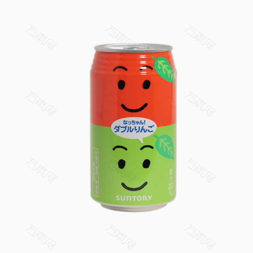 卡通罐装饮料