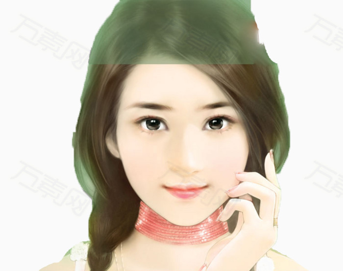 现代美女