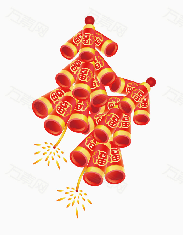 由万素网用户上传,点击右侧下载按钮就可进行鞭炮png背景图片高速下载