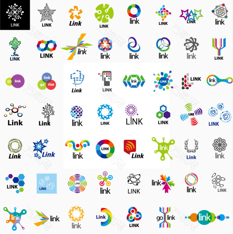 logo设计卡通矢量素材