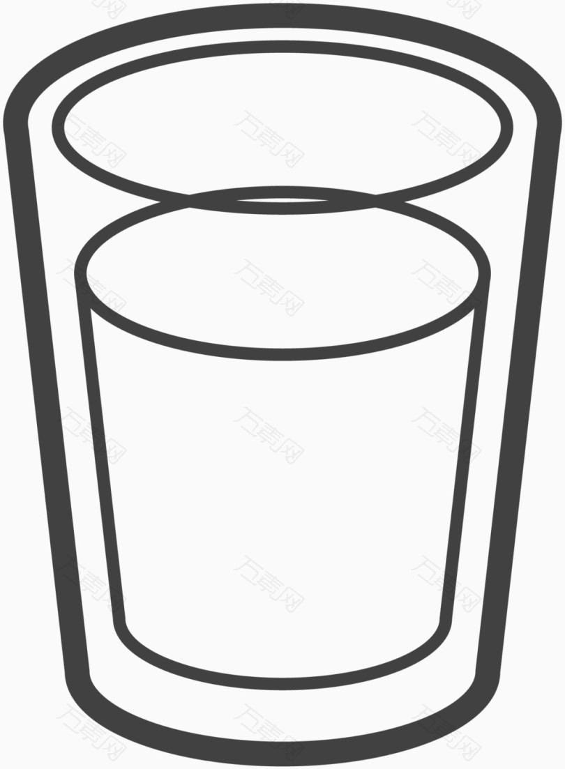 手绘玻璃杯