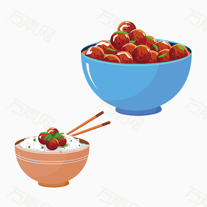 好吃酸梅饭图片免费下载_卡通手绘_万素网