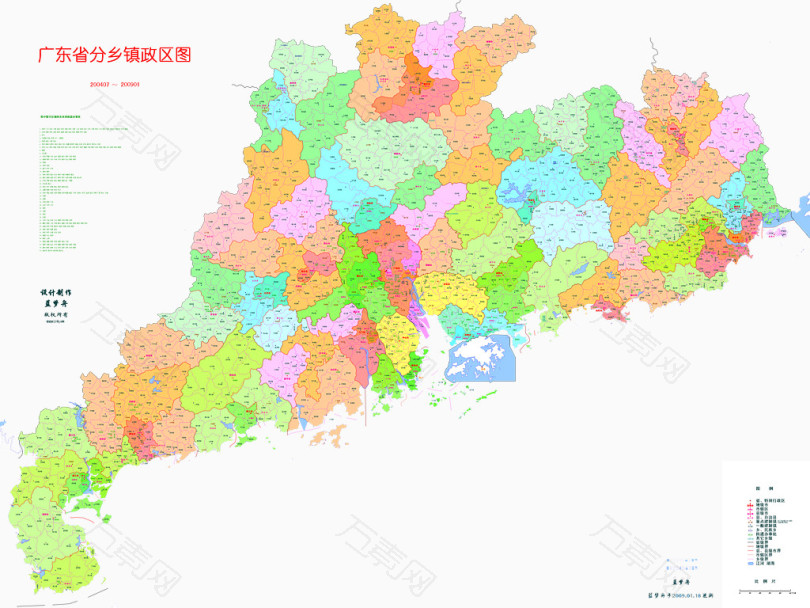 广东省各乡镇政区图片