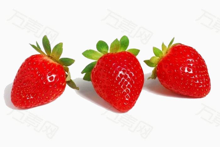 三个草莓