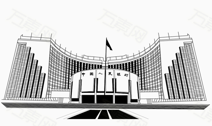 矢量银行图片免费下载_卡通手绘_万素网