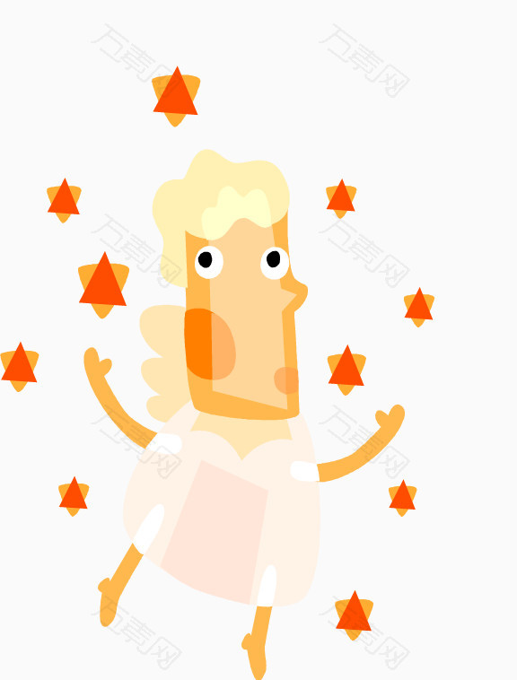 冒星星的小天使
