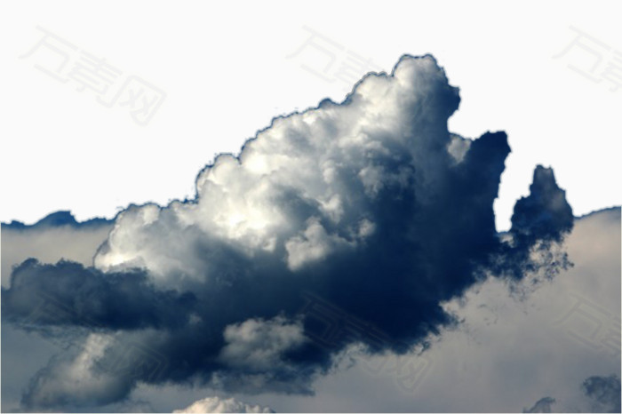 黑色乌云免抠元素图片-元素素材2150210-万素网