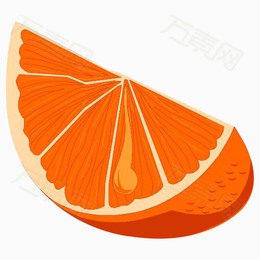 甜橙手绘