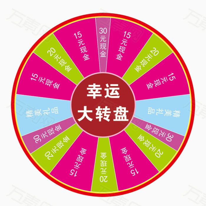 幸运大转盘