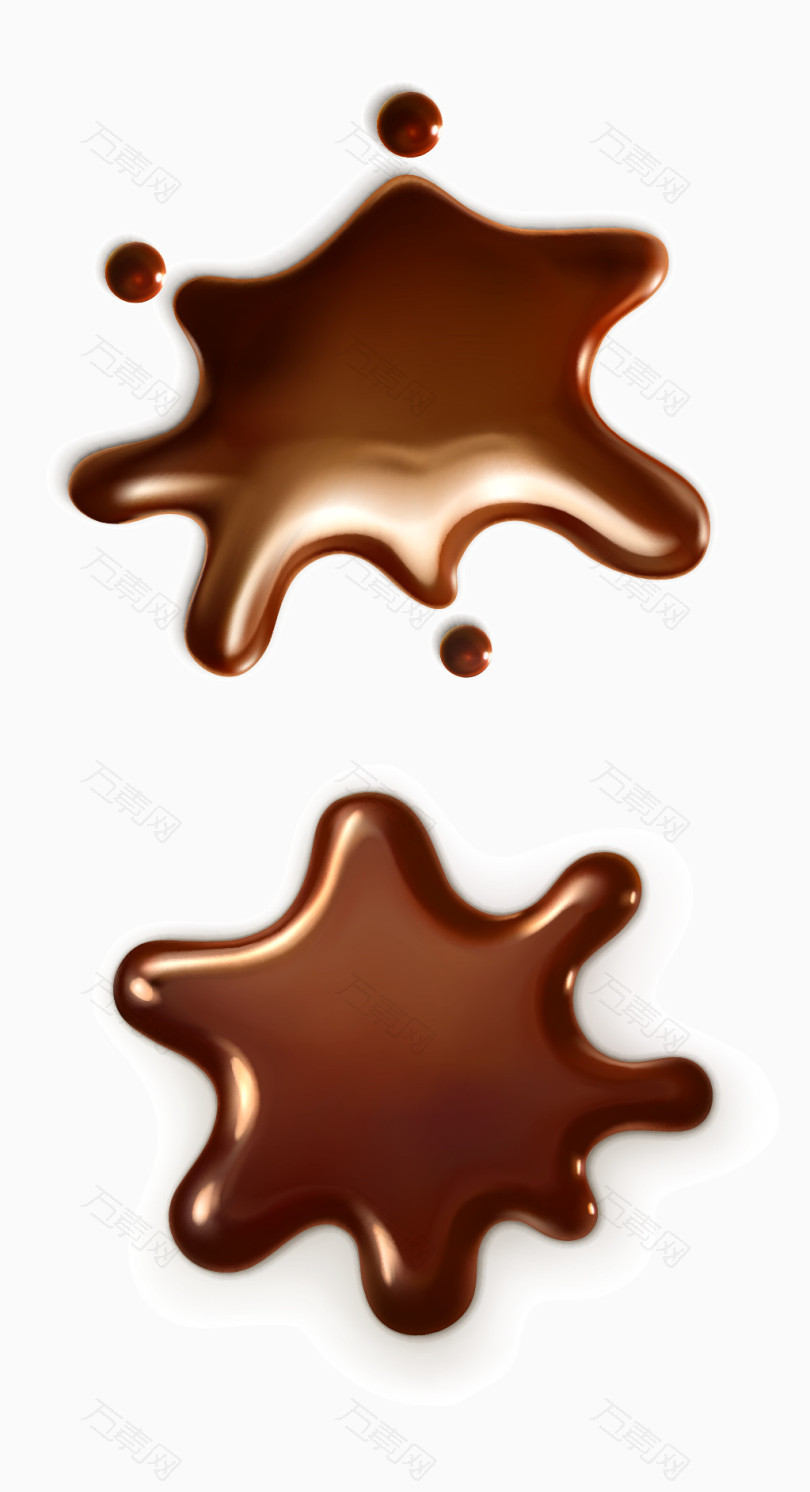 巧克力边框素材