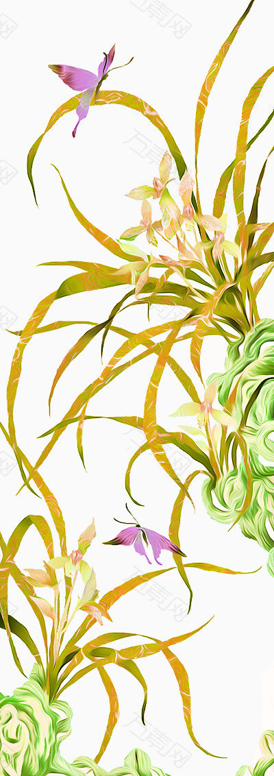 蝴蝶百合