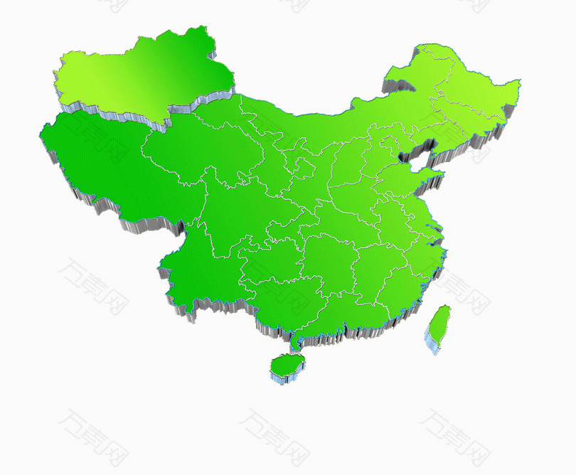 中国地图新疆免费下载_装饰元素_1024像素_编