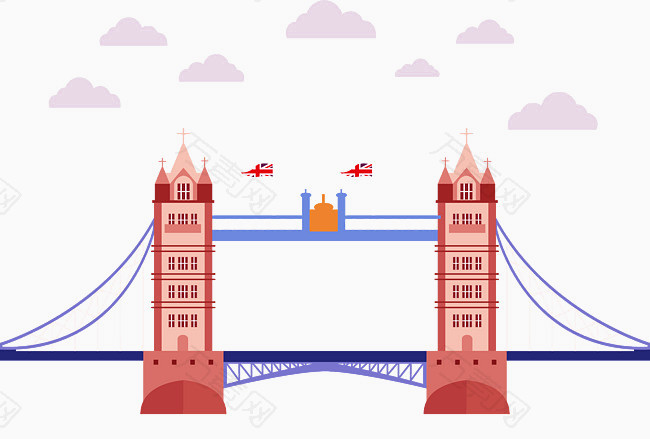 手绘伦敦桥