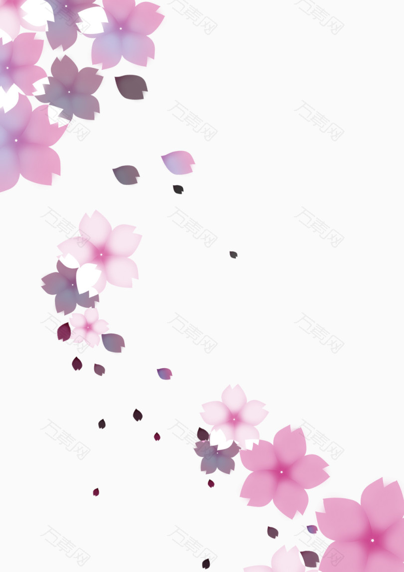 樱花免抠元素图片-元素素材4966997-万素网