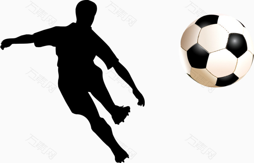 踢足球免抠元素图片_元素素材4681825_万素网