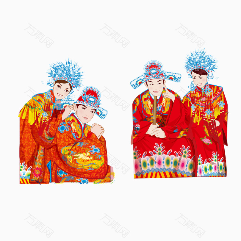 中国风新郎新娘